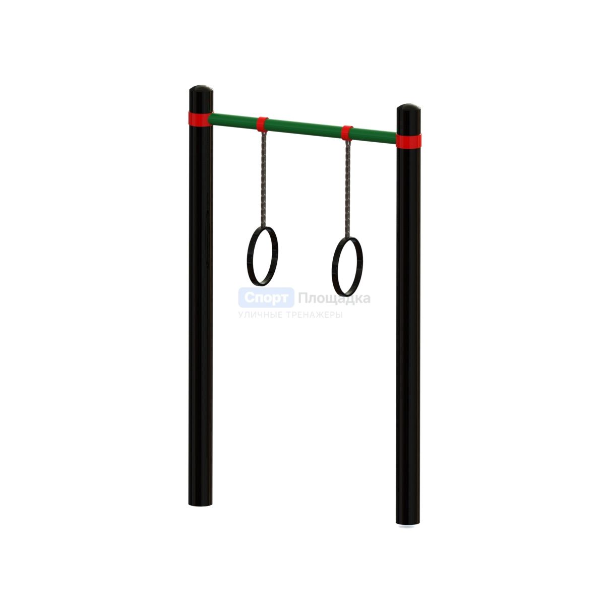 Уличный турник с кольцами — купить в Минске, цена 1030 BYN