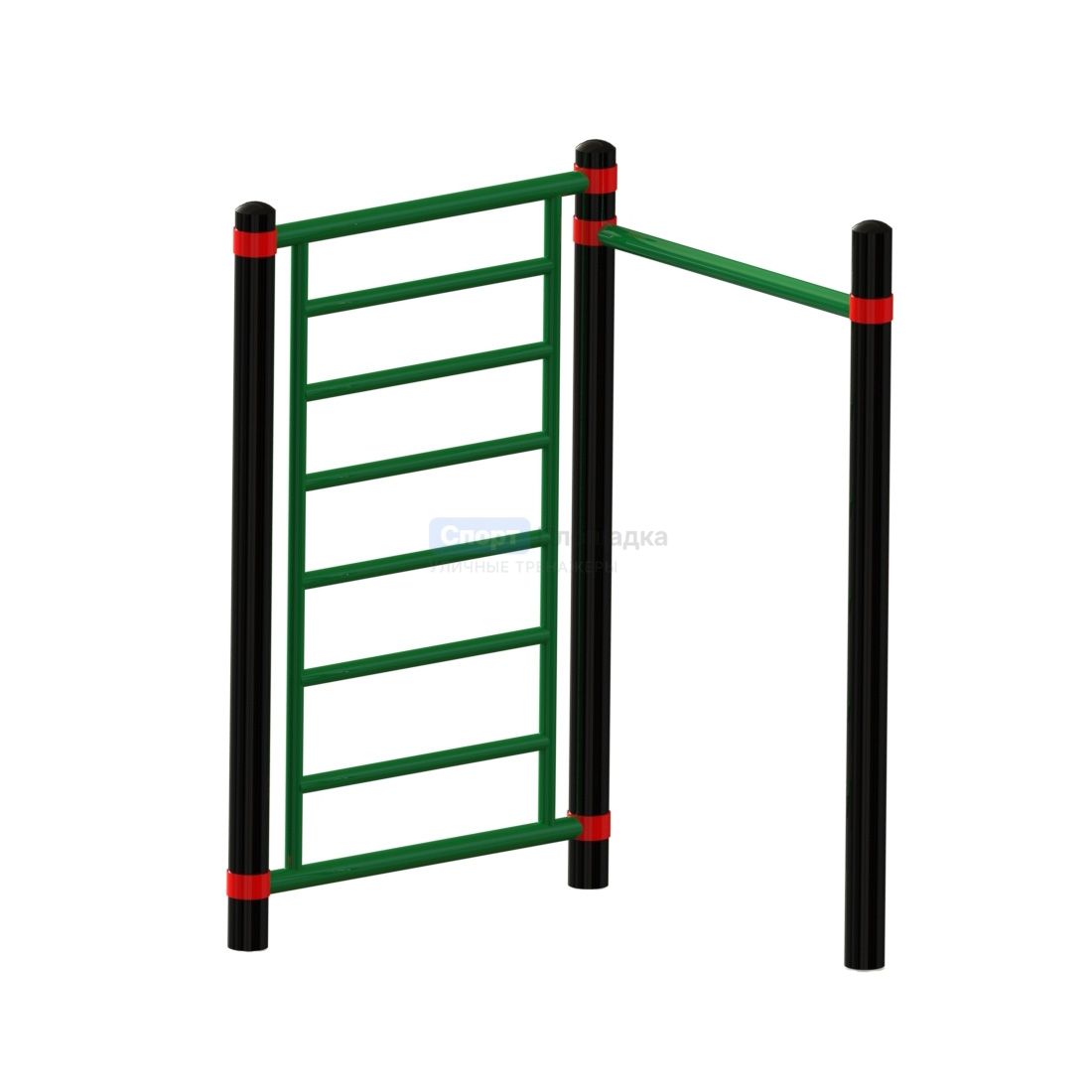 Уличный турник для воркаута со шведской стенкой — купить в Минске, Бресте, Гомеле. Цена от 1650 BYN с доставкой по Беларуси